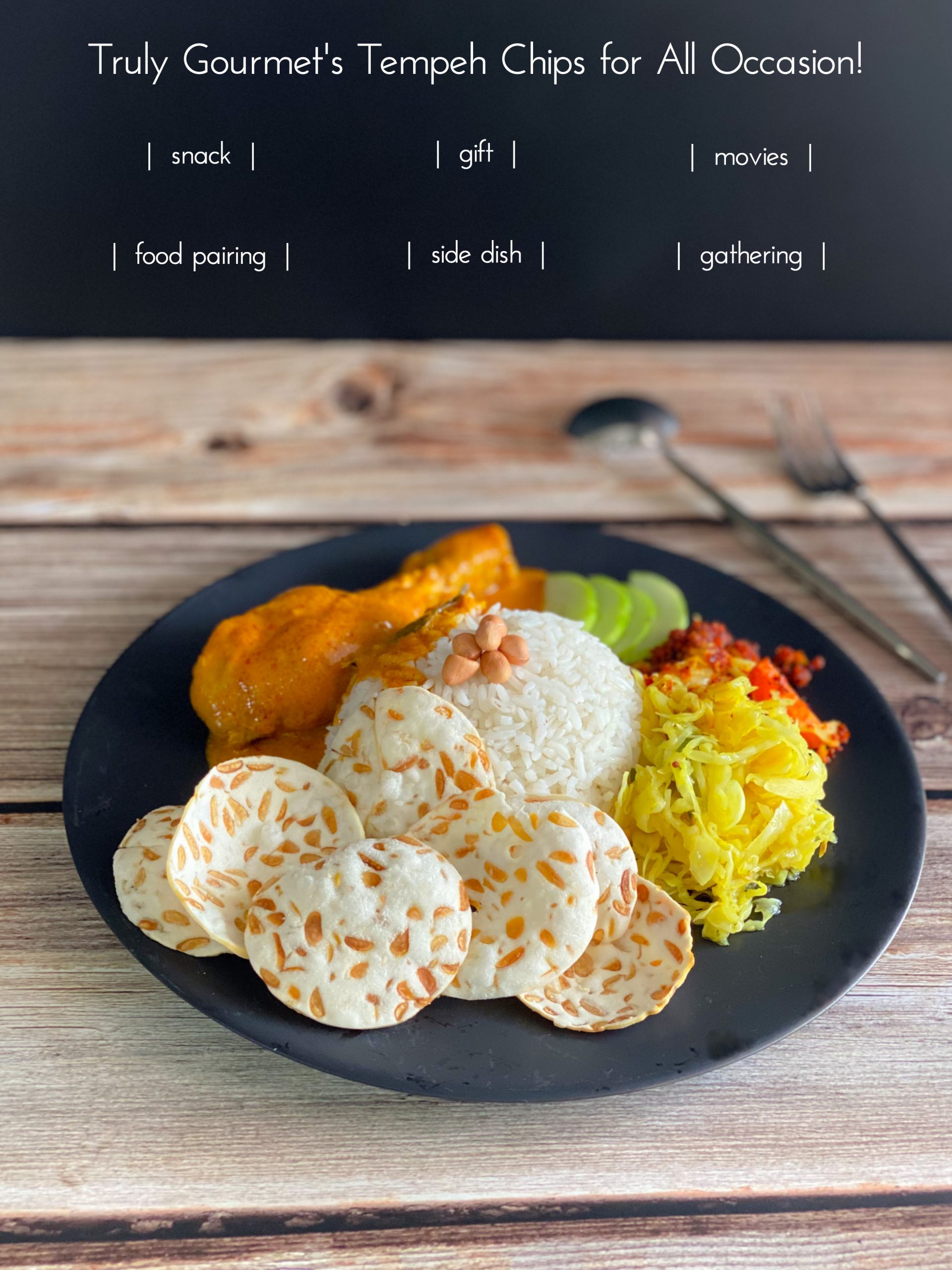 Kerepek Tempe Berperisa Jintan Manis (80g) - Image 6