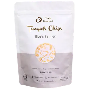 Kerepek Tempe Berperisa Lada Hitam (80g)