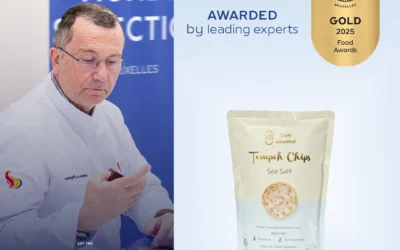 🥇 Kerepek Tempe Garam Laut Truly Gourmet Memenangi Gold di Monde Selection 2025