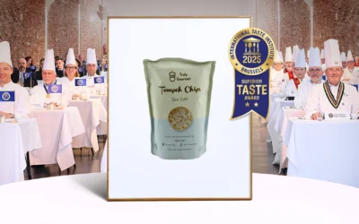🏅 Kerepek Tempe Garam Laut Truly Gourmet Memenangi Superior Taste Award 2025